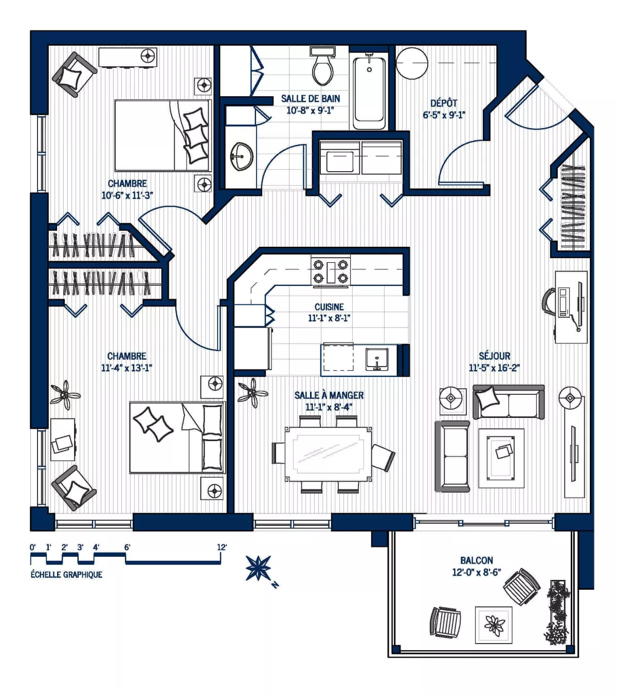 Plan Appartement 406