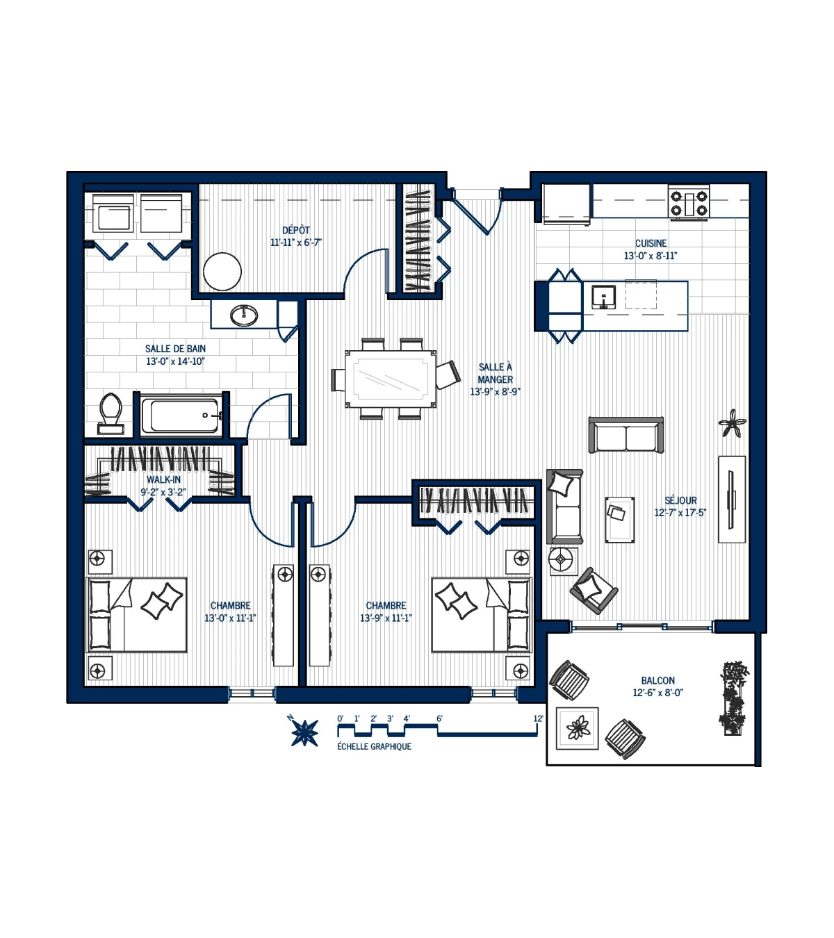 Plan Appartement 502