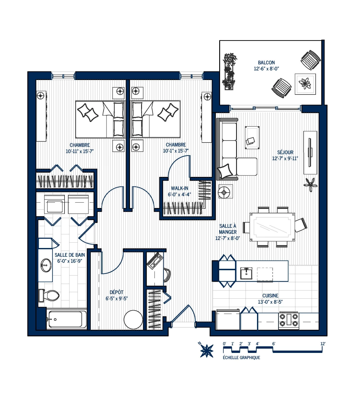 Plan Appartement 210