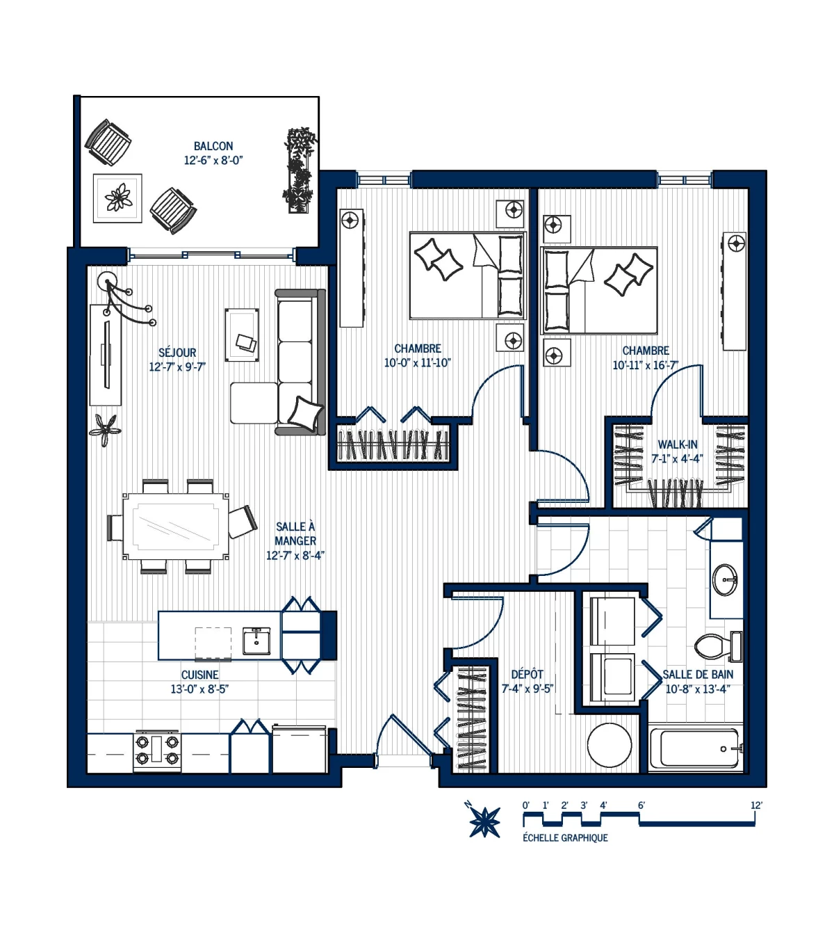 Plan Appartement 611