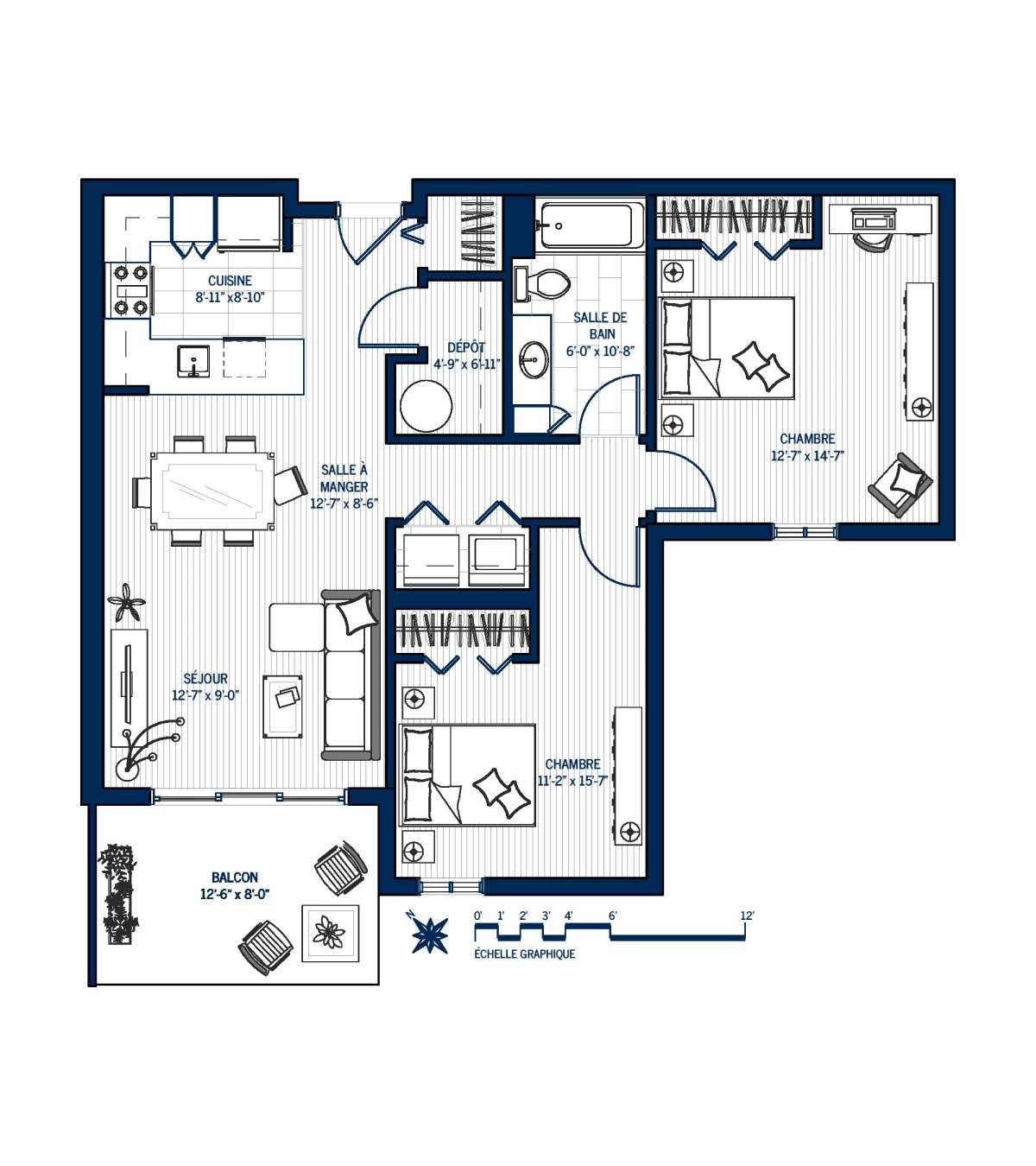 Plan Appartement 601