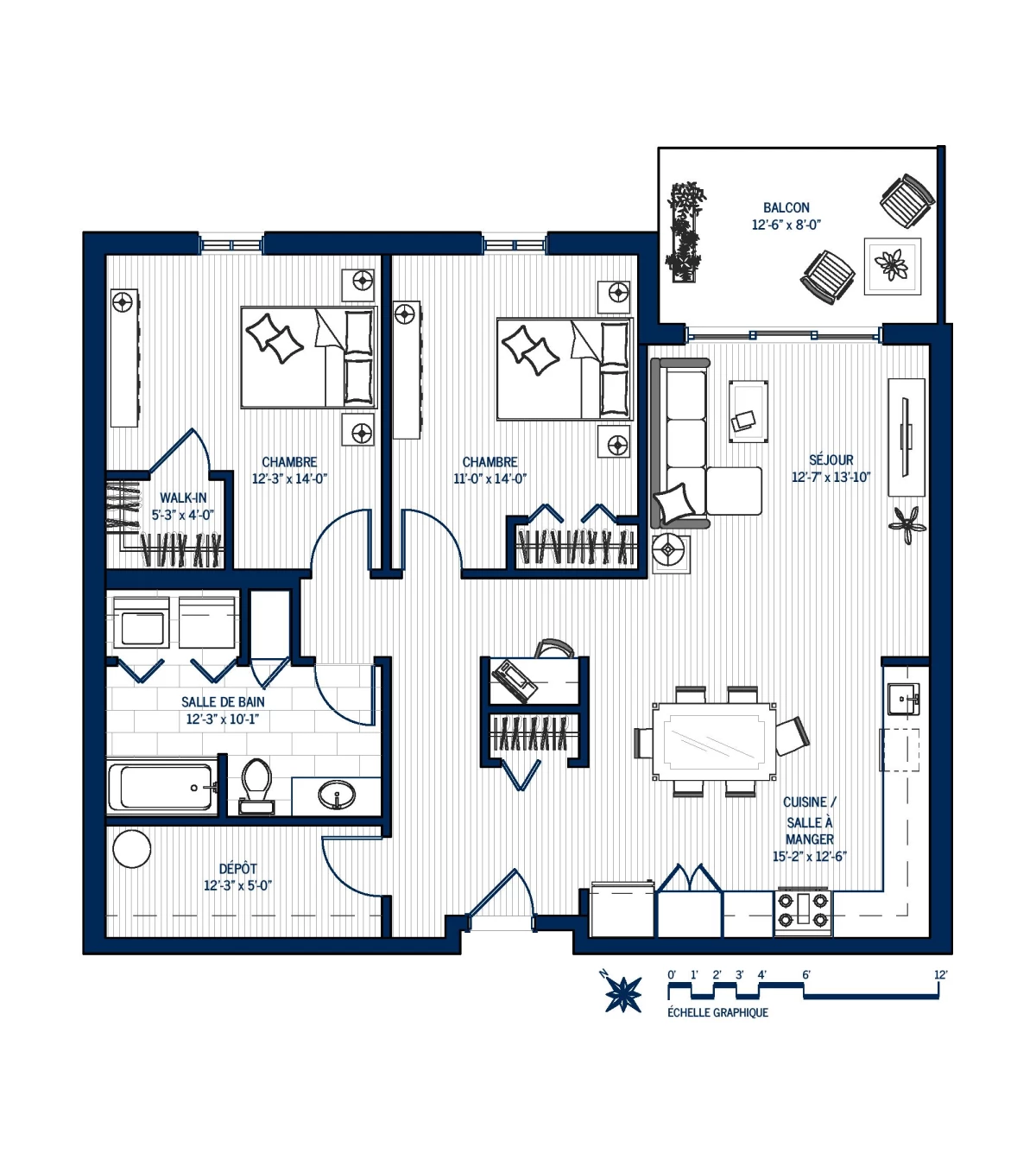 Plan Appartement 308