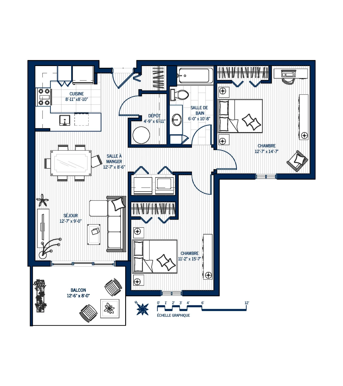 Plan Appartement 501