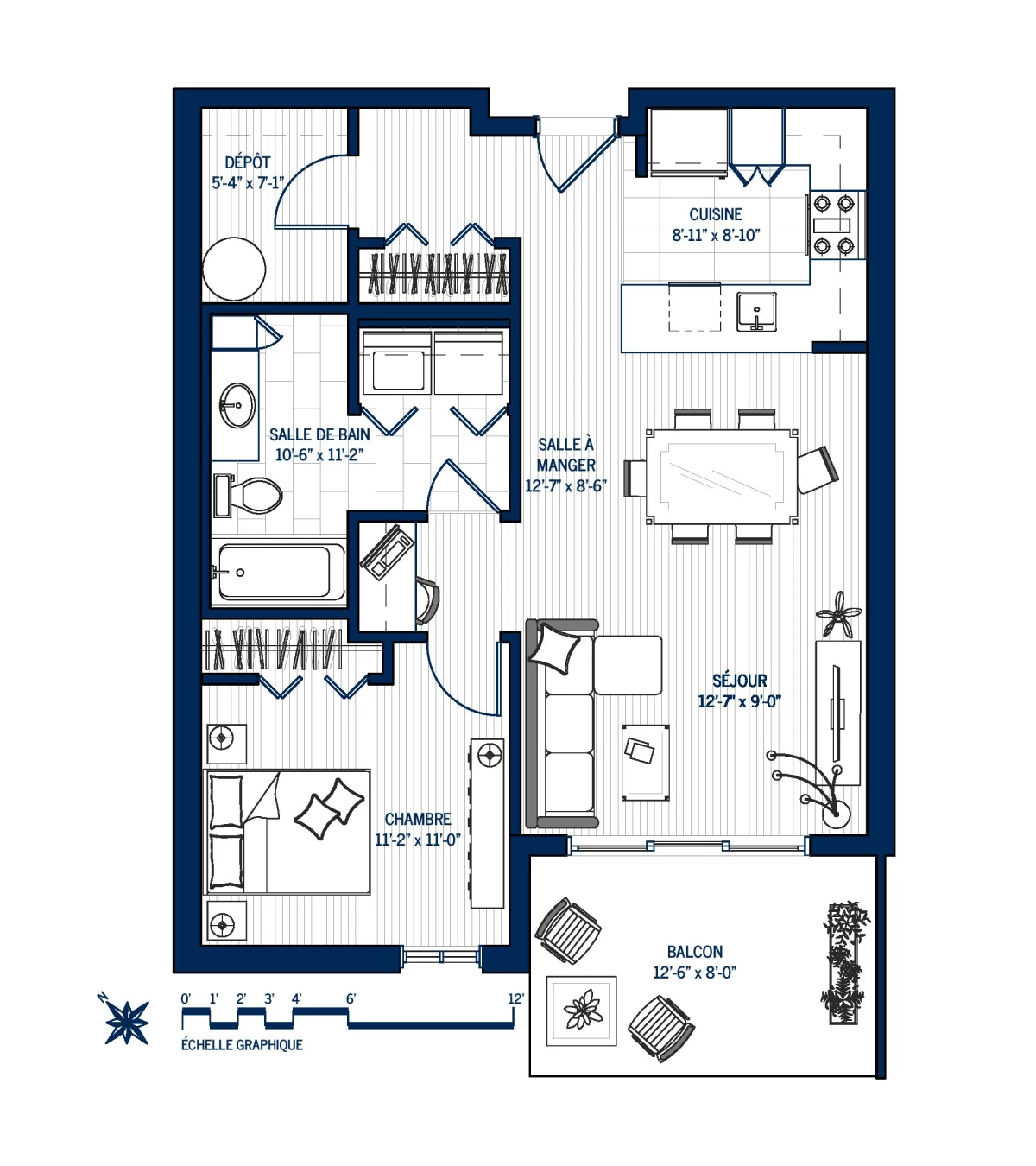 Plan Appartement 404