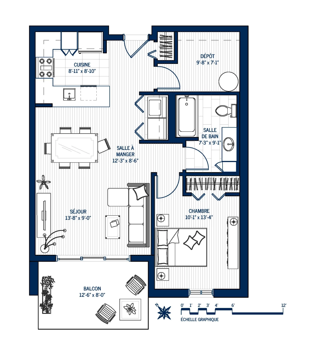 Plan Appartement 505