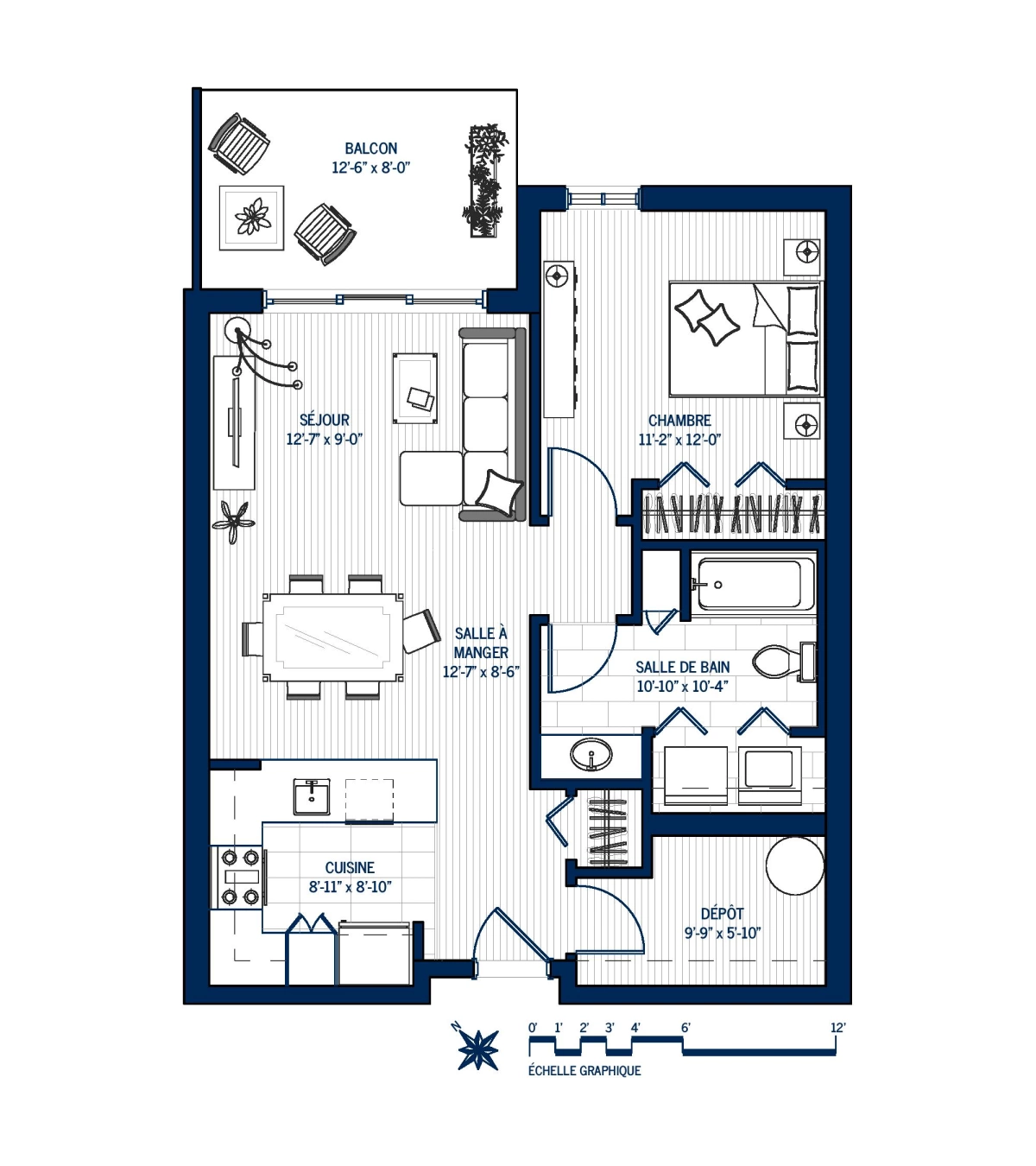 Plan Appartement 609