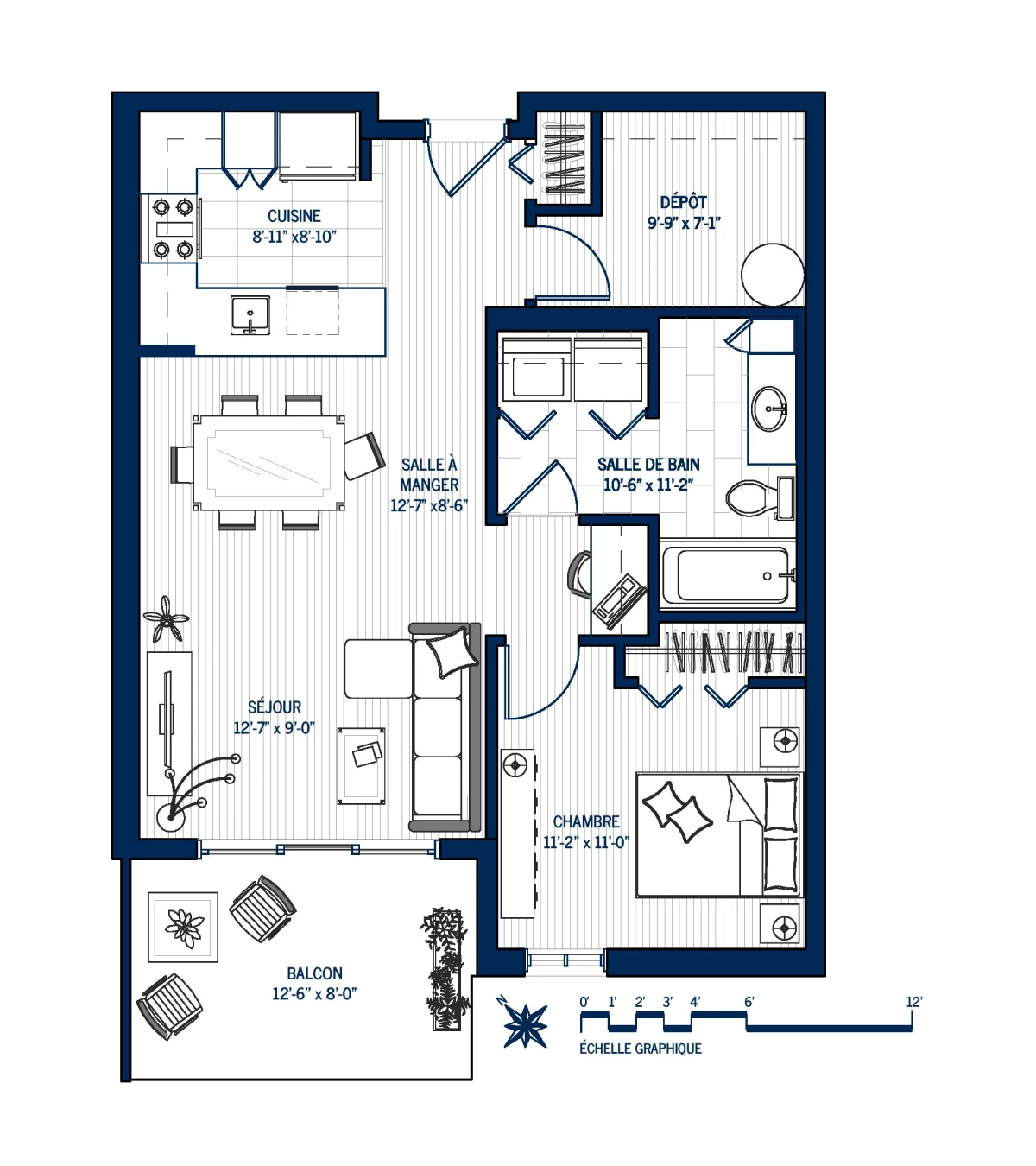 Plan Appartement 201