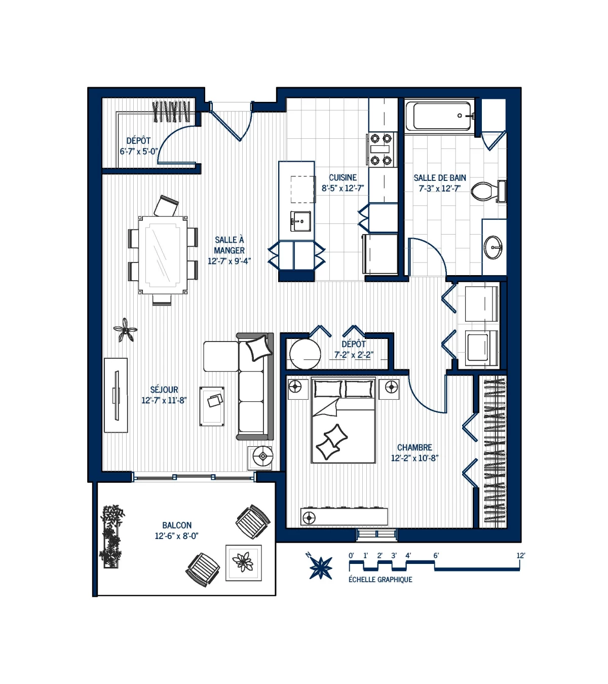 Plan Appartement 603