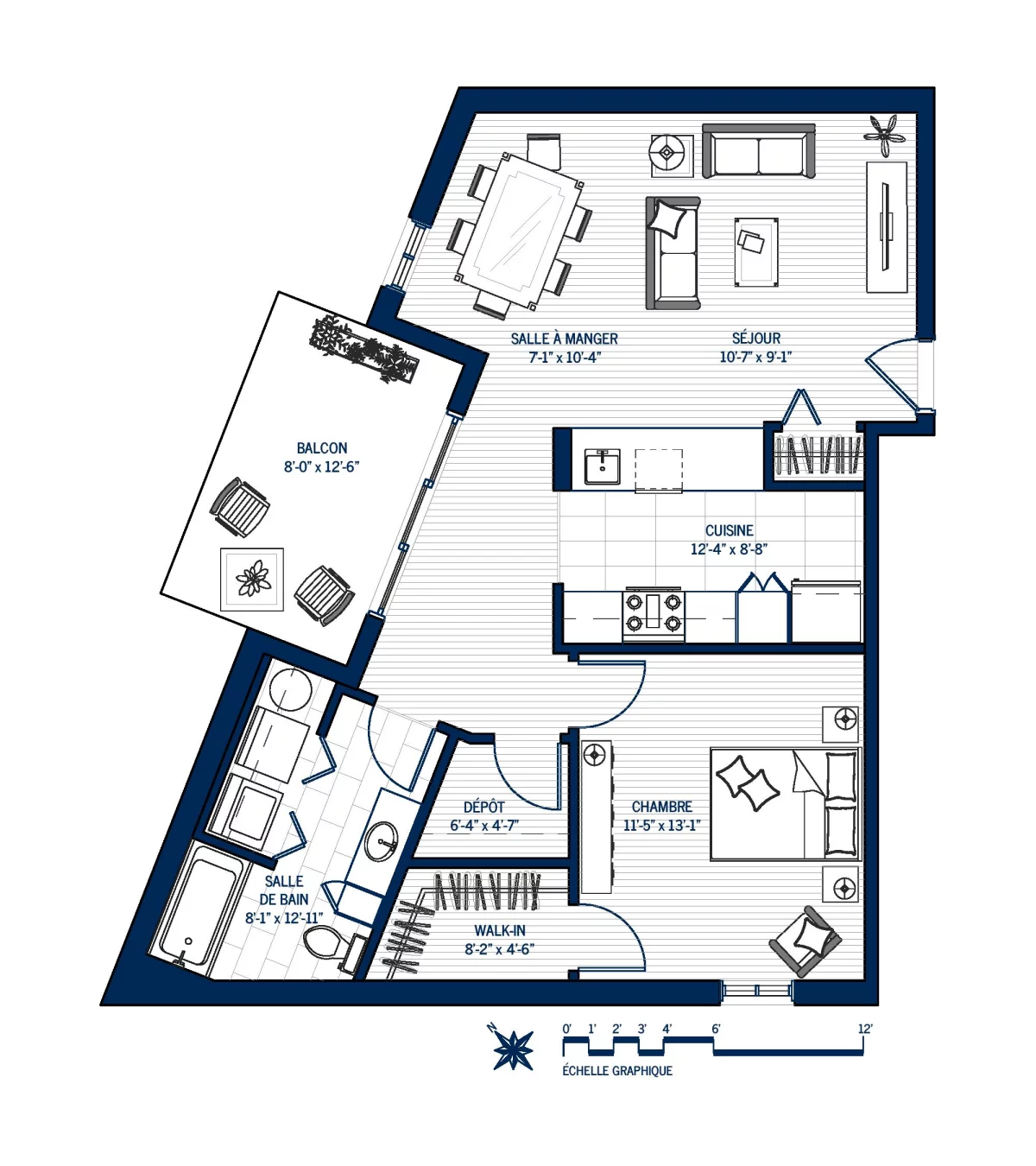 Plan Appartement 406