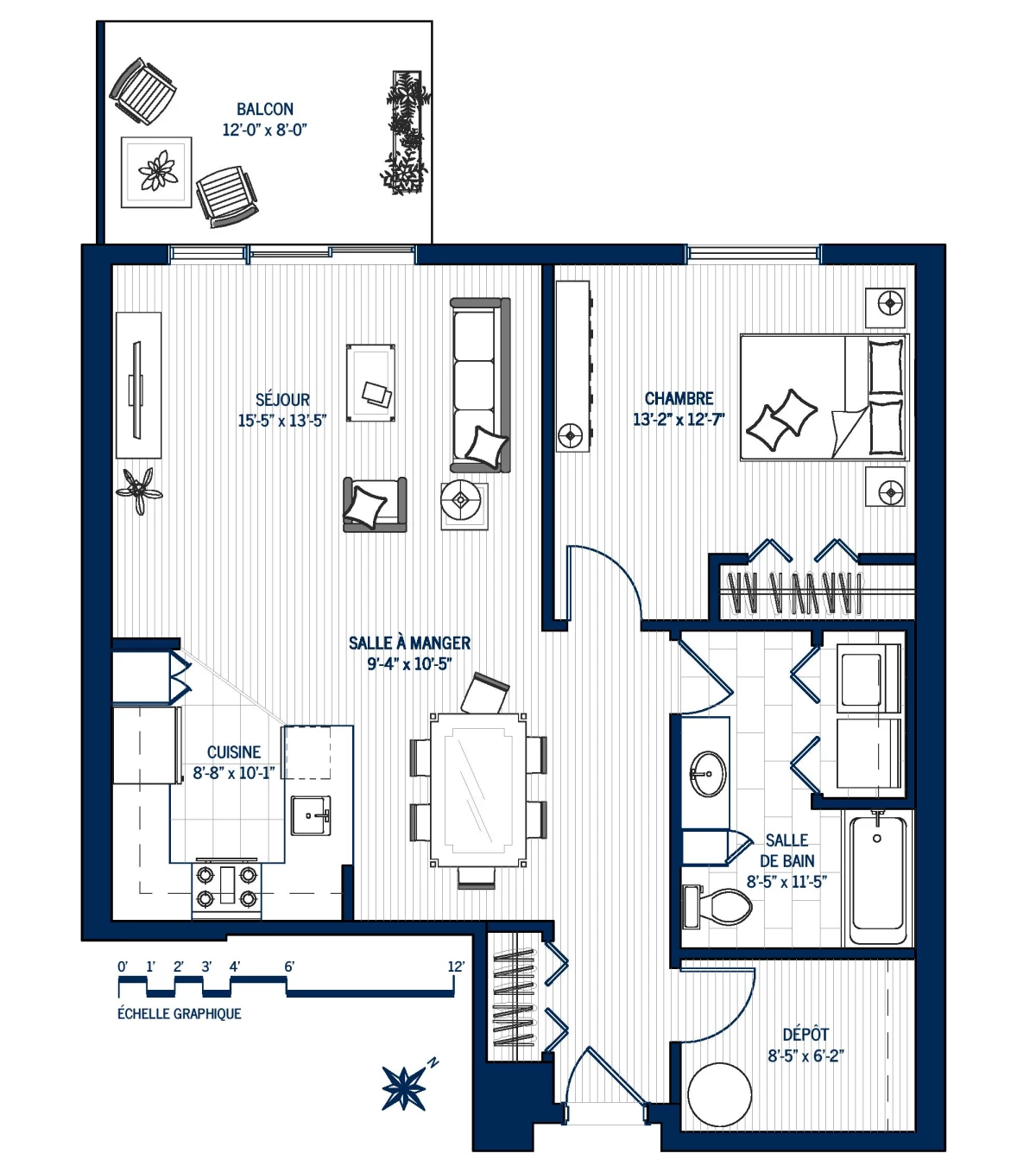 Plan Appartement 203