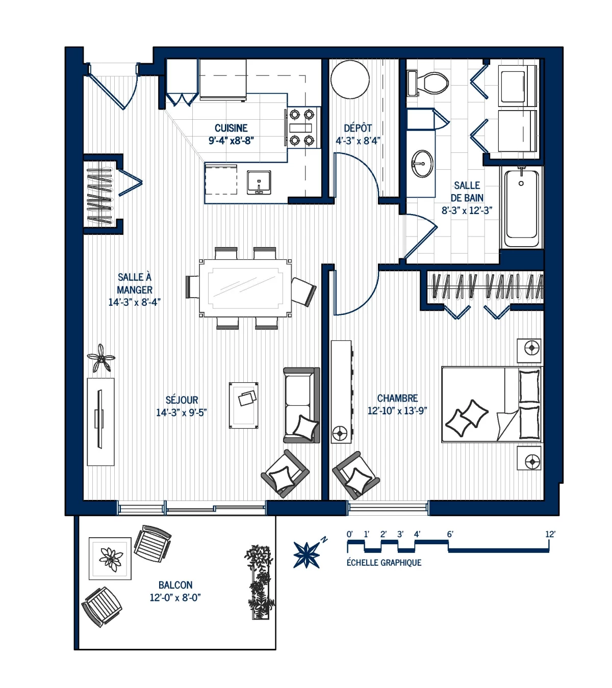 Plan Appartement 106