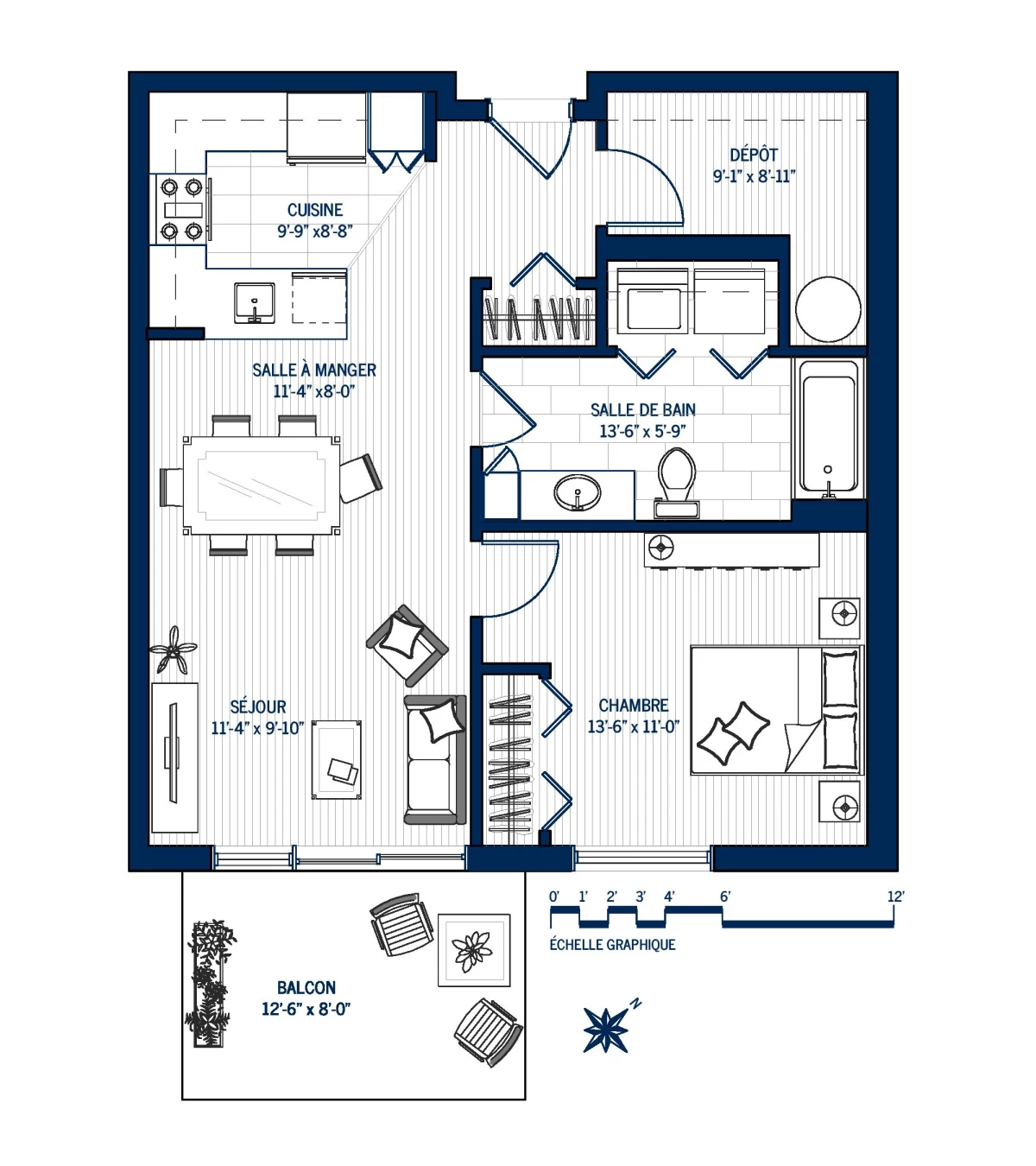 Plan Appartement 108