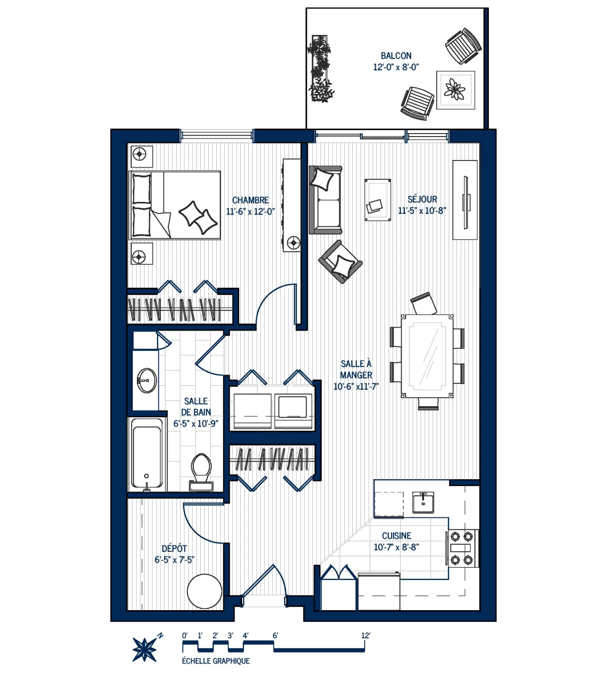 Plan Appartement 104