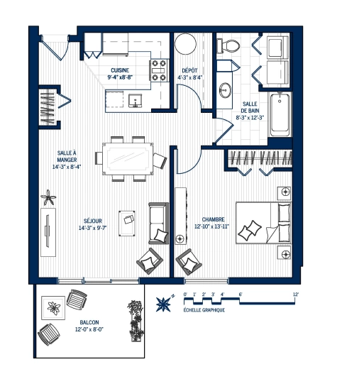 Plan Appartement 306
