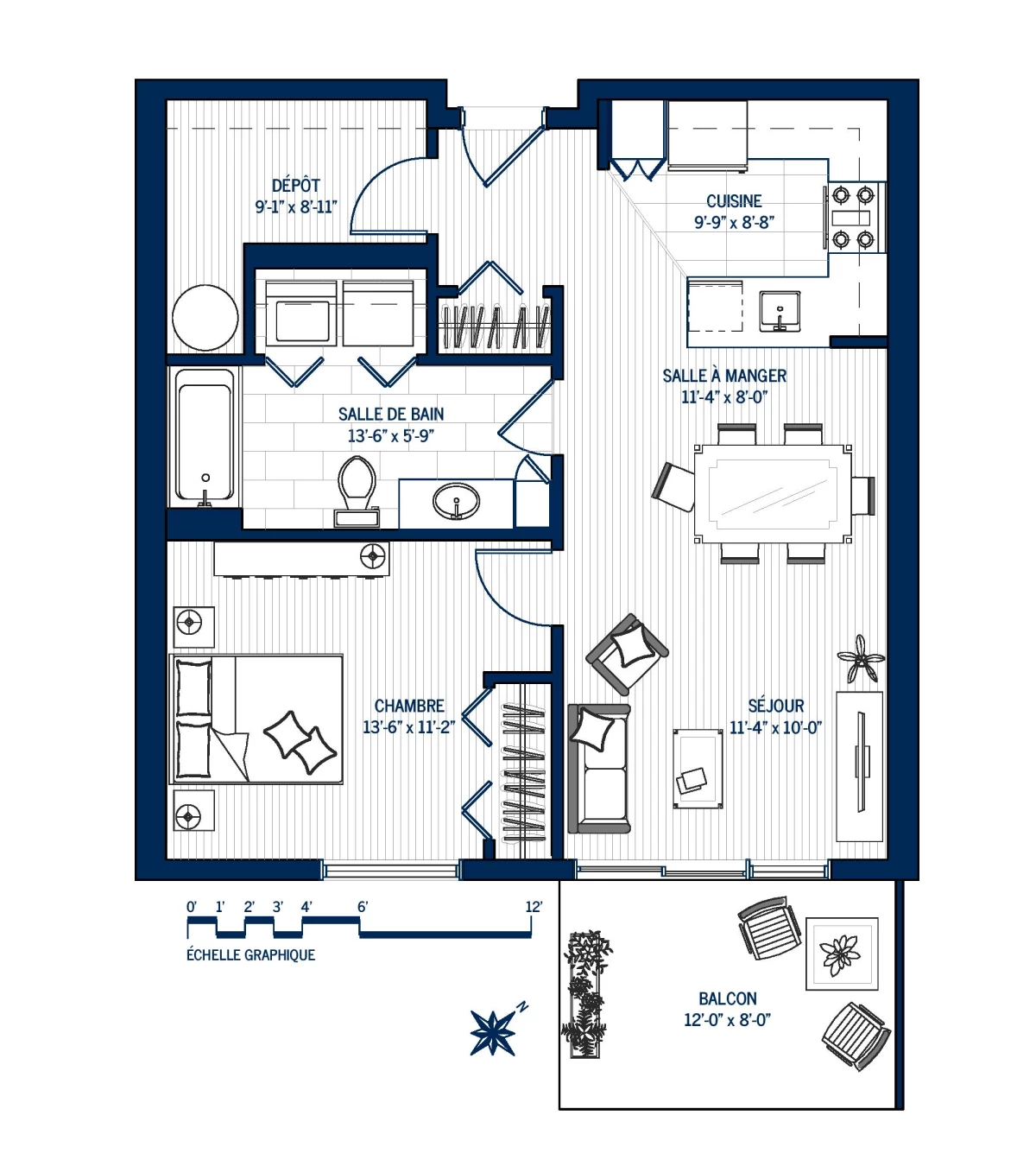 Plan Appartement 407