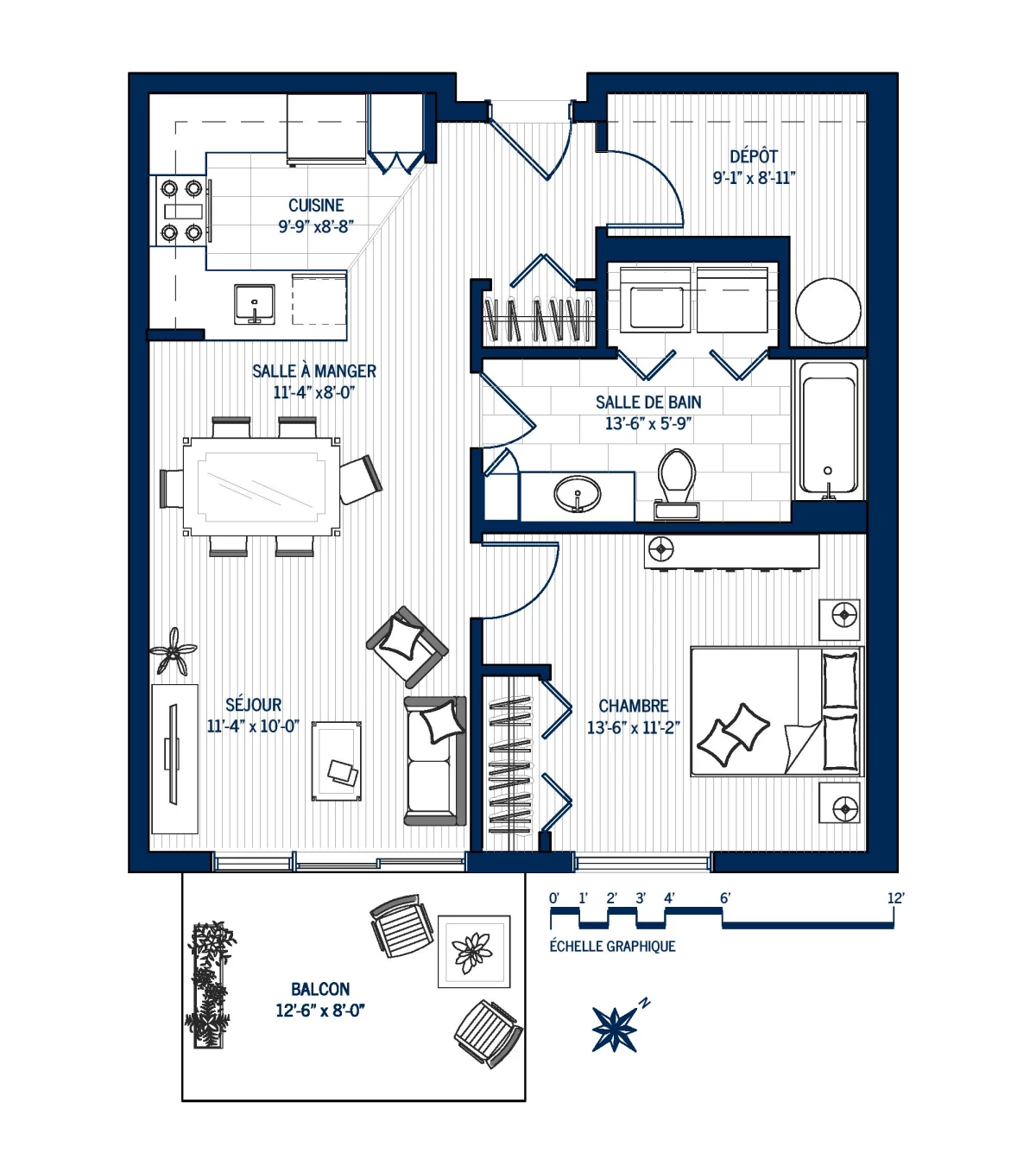 Plan Appartement 408