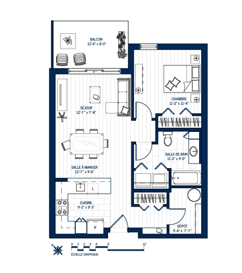 Plan Appartement 513