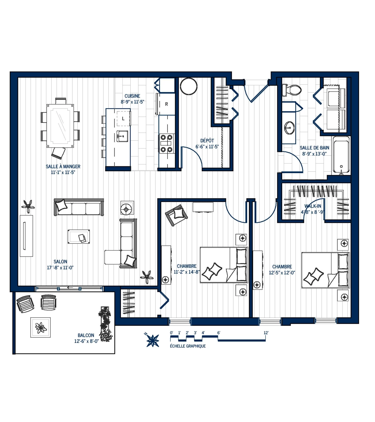 Plan Appartement 521