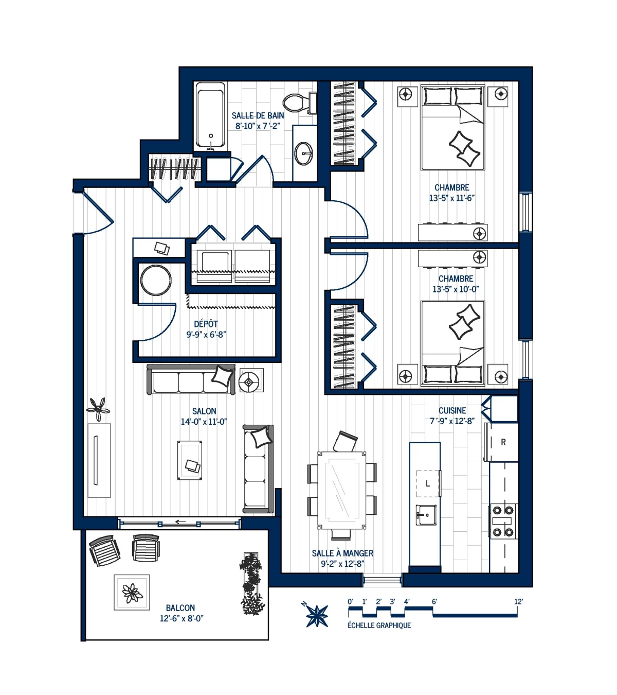 Plan Appartement 118