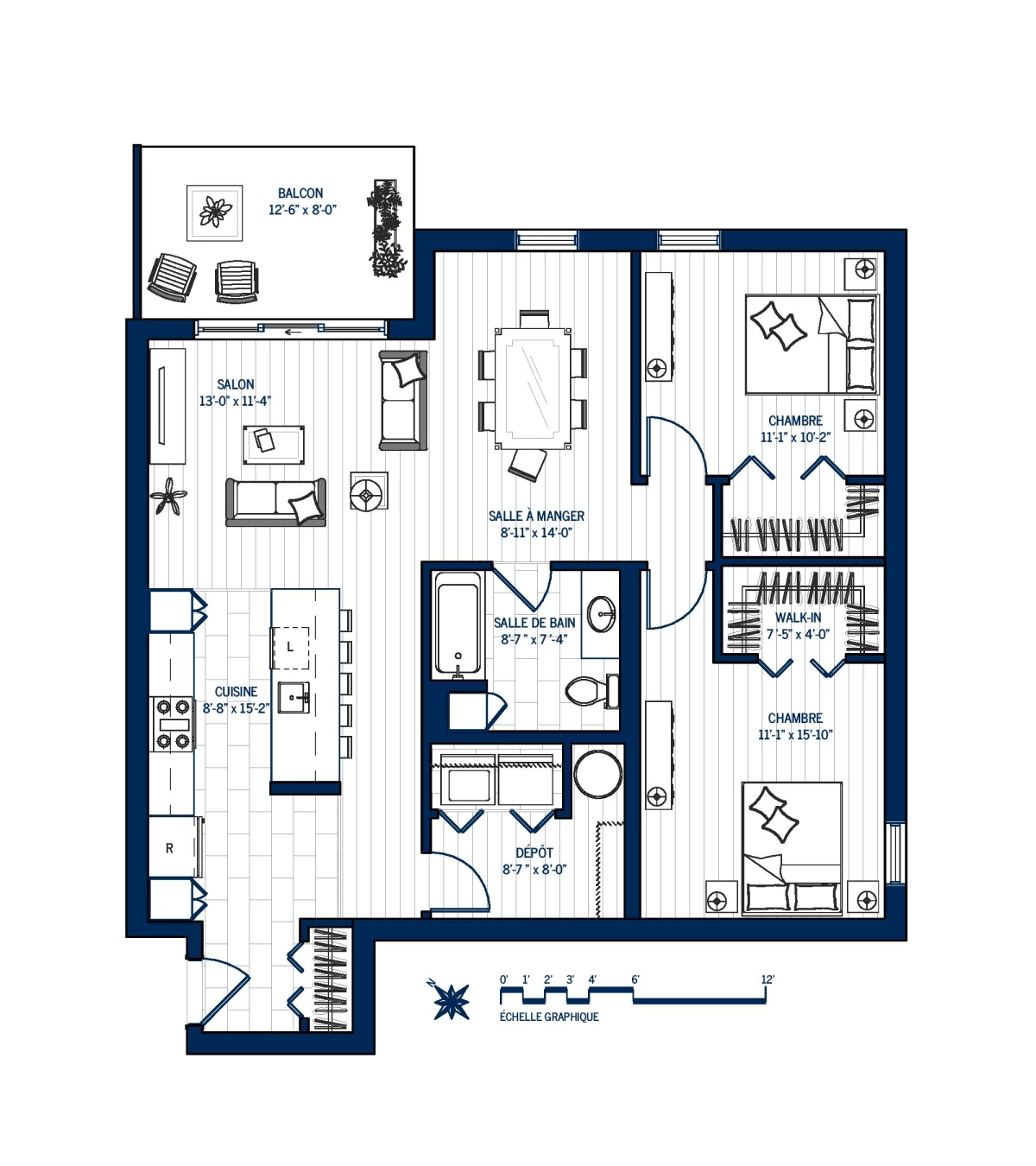 Plan Appartement 417