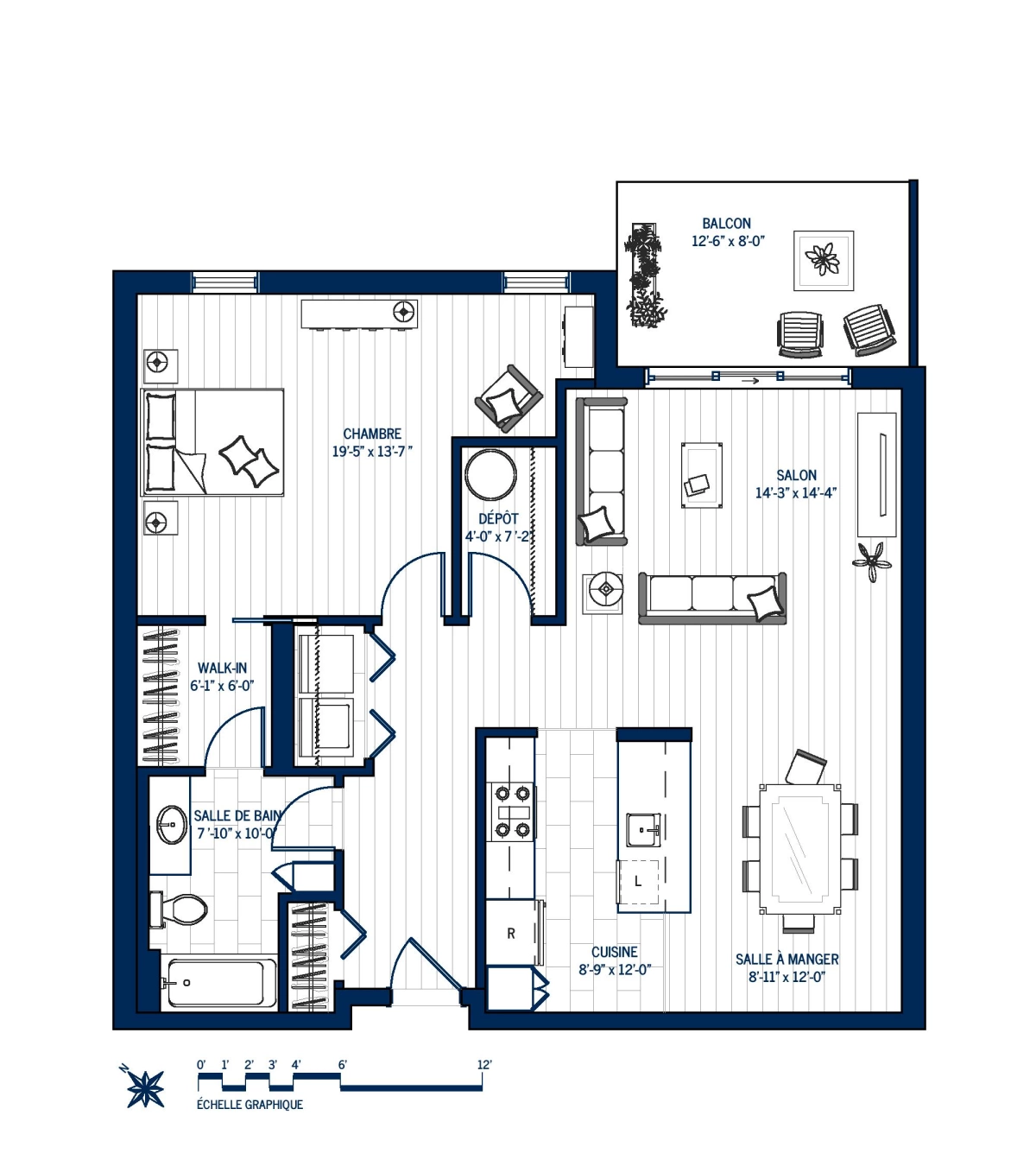 Plan Appartement 416