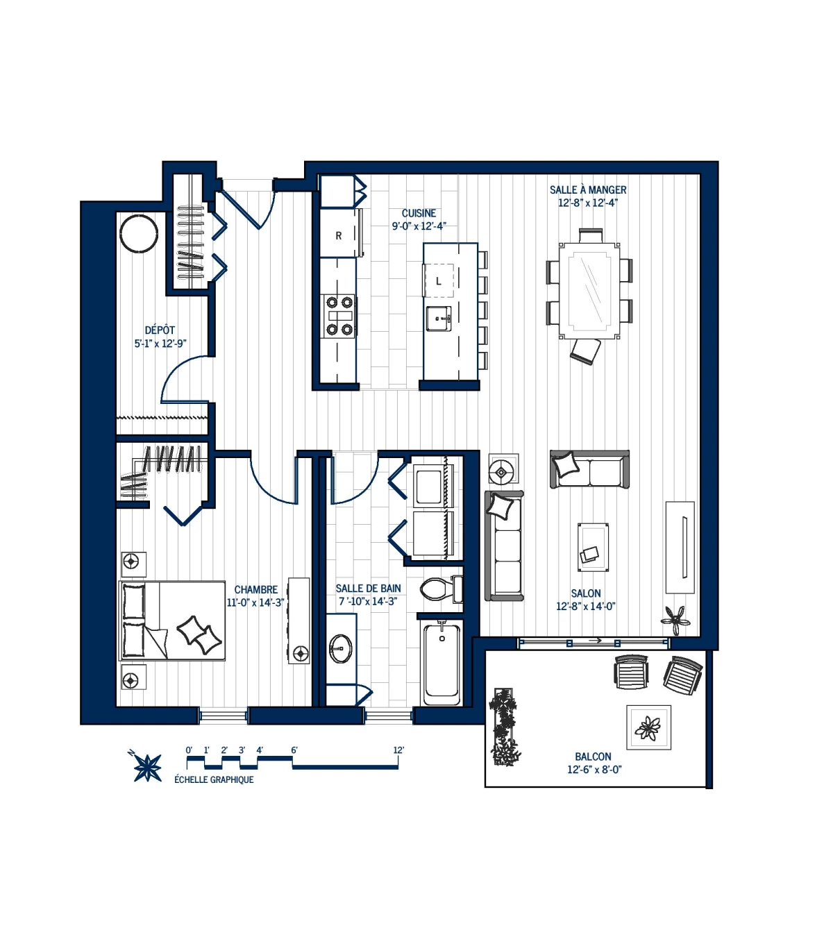 Plan Appartement 122