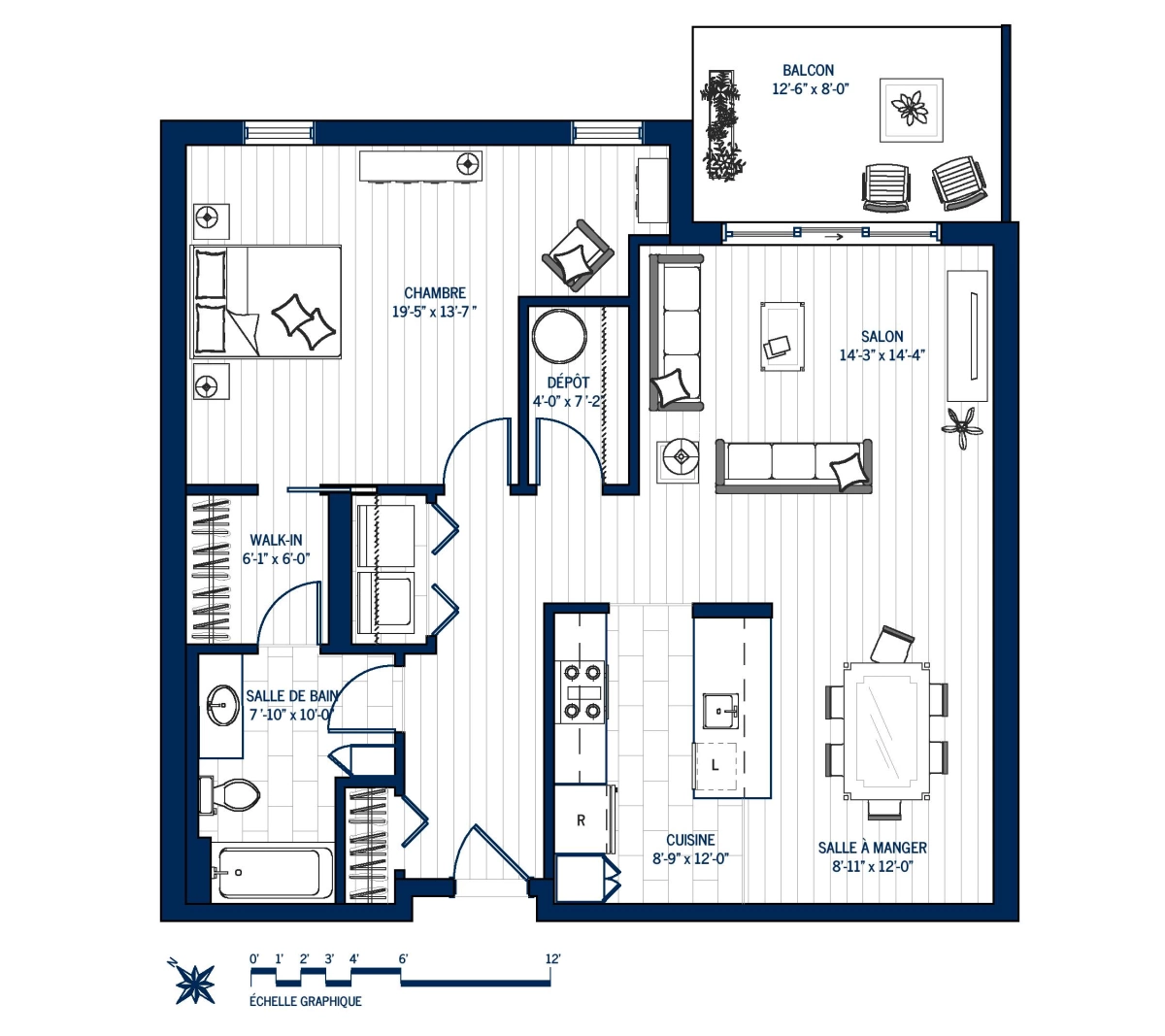 Plan Appartement 116