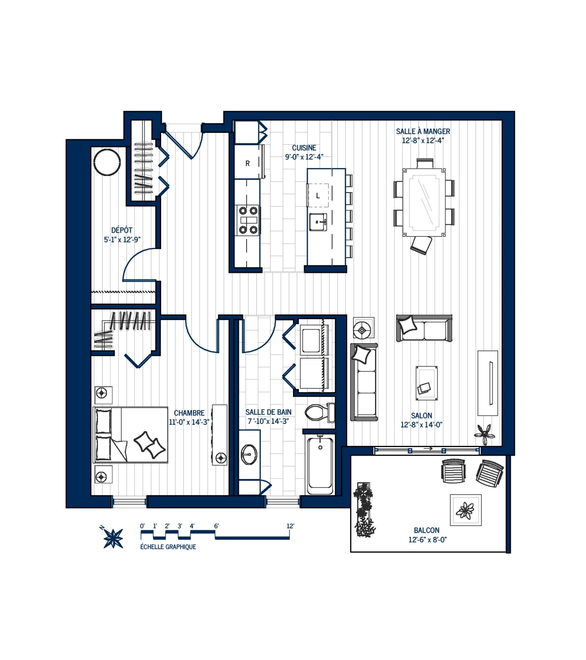 Plan Appartement 422