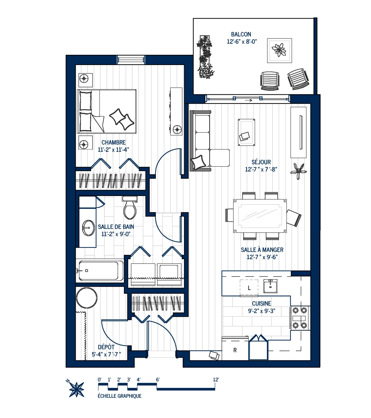 Plan Appartement 214