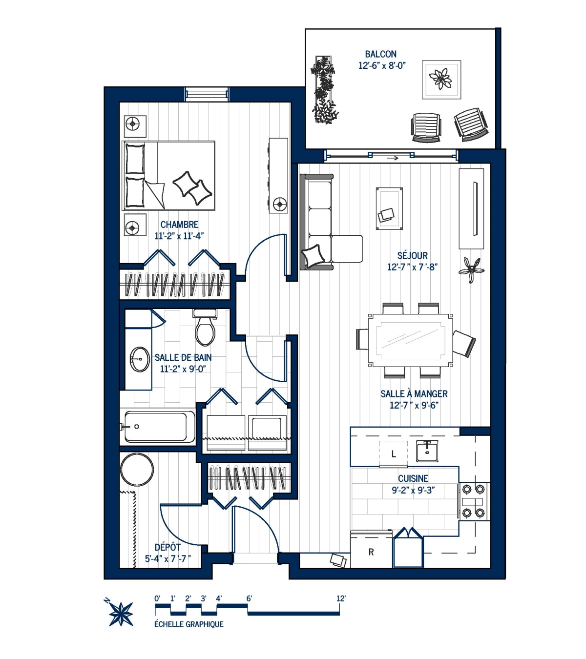 Plan Appartement 414