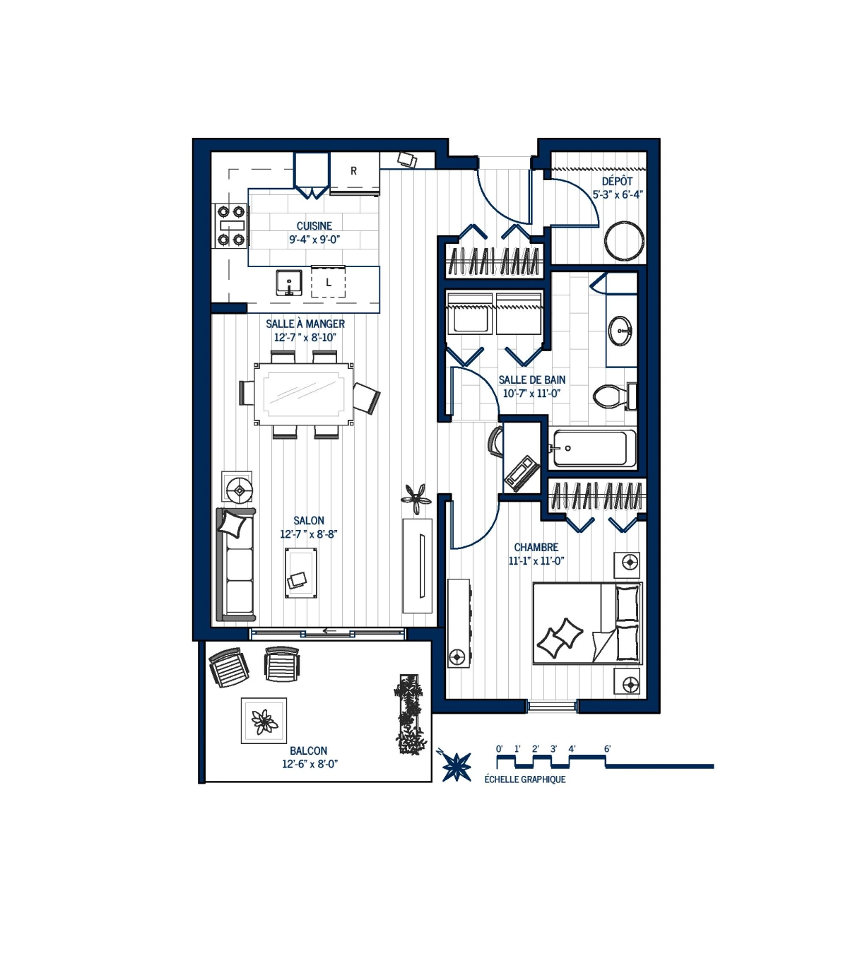 Plan Appartement 619
