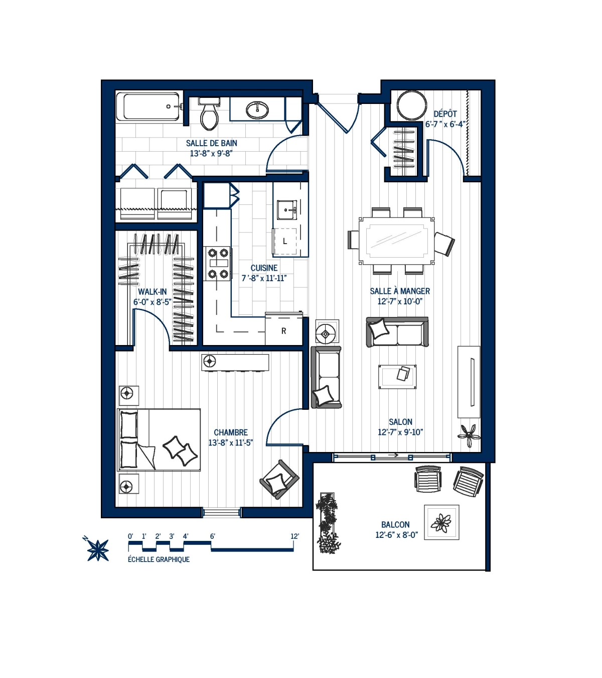 Plan Appartement 420