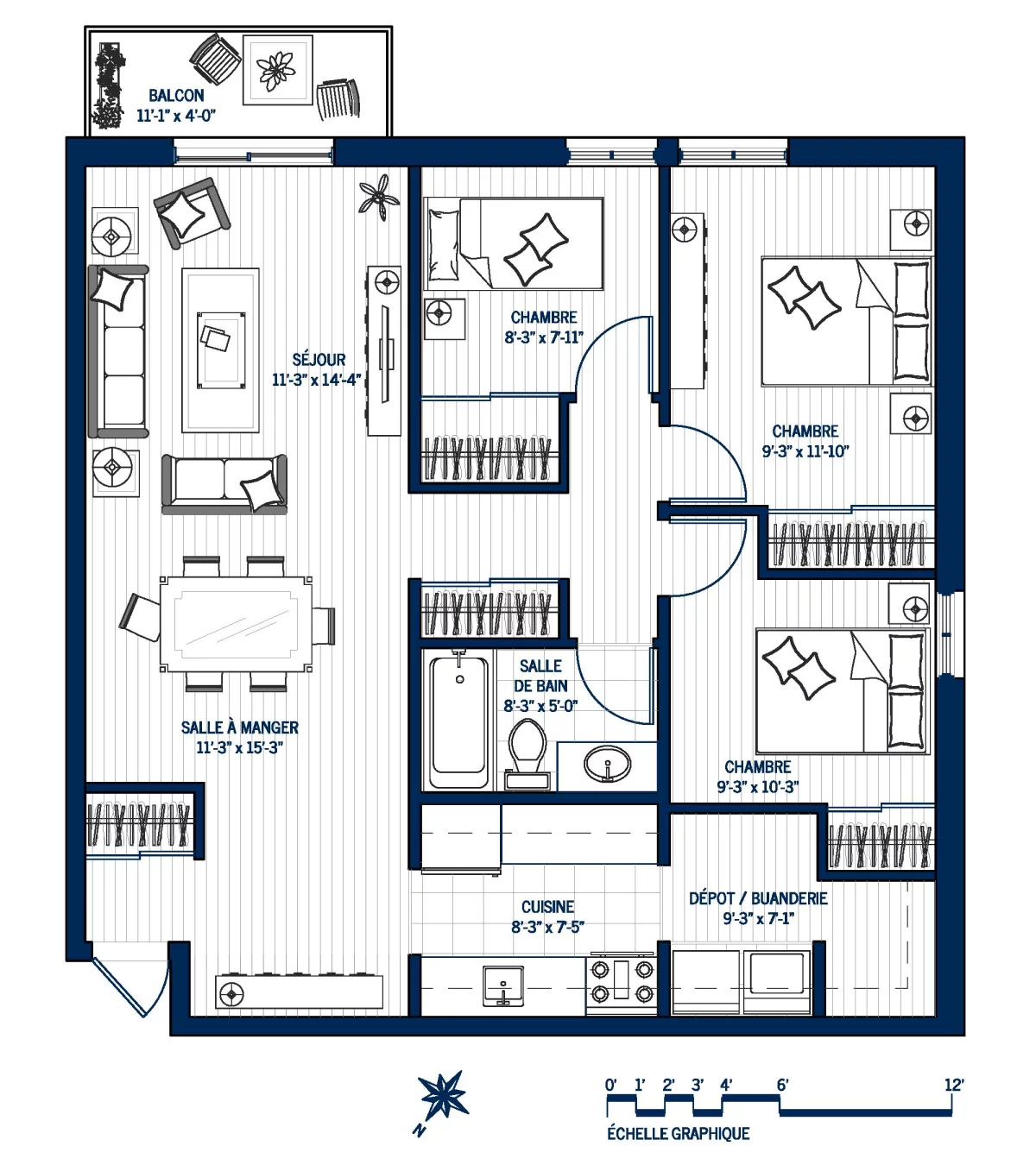 Plan Appartement 117