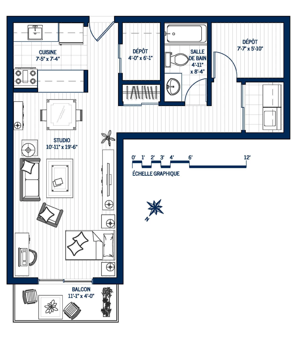 Plan Appartement 208