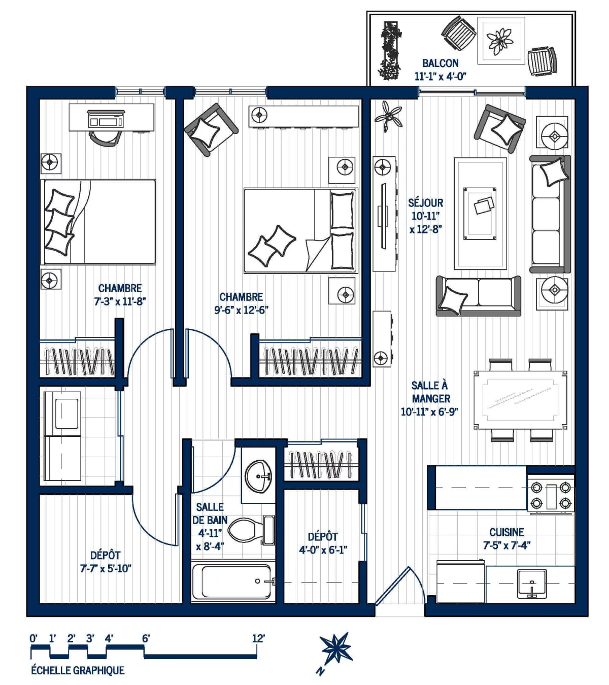 Plan Appartement 207