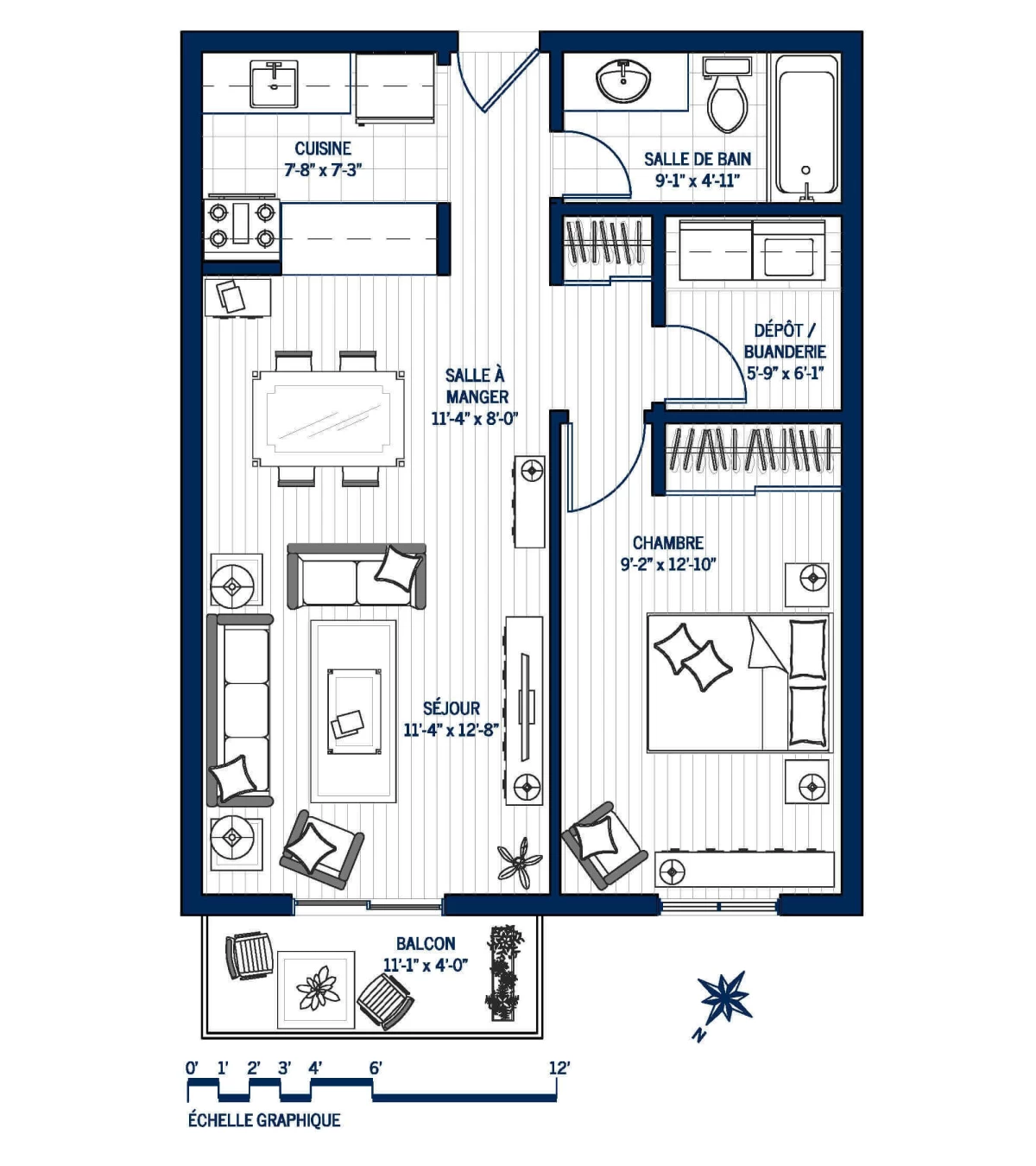 Plan Appartement 202