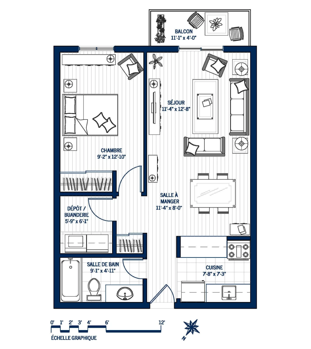 Plan Appartement 109