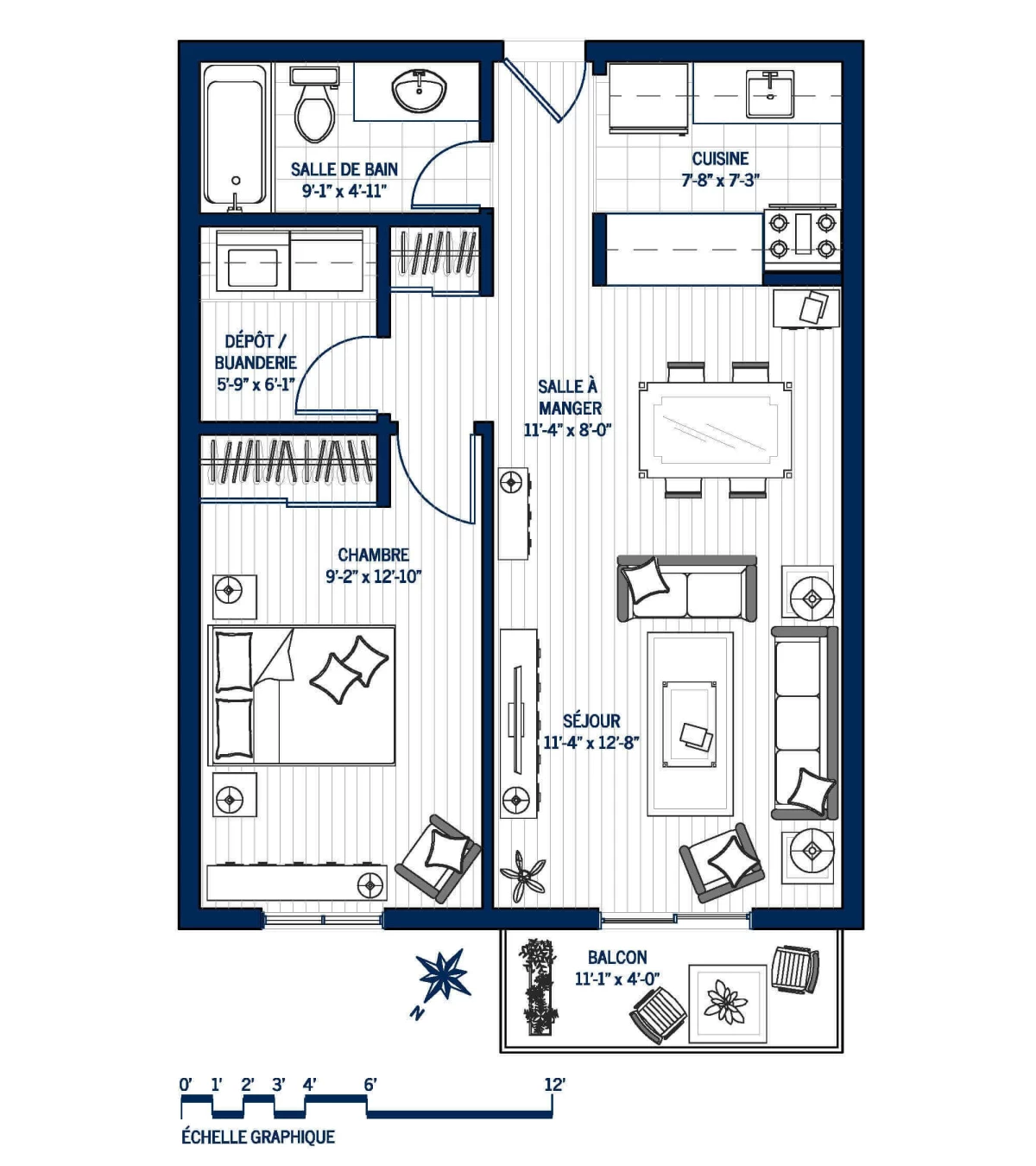 Plan Appartement 114