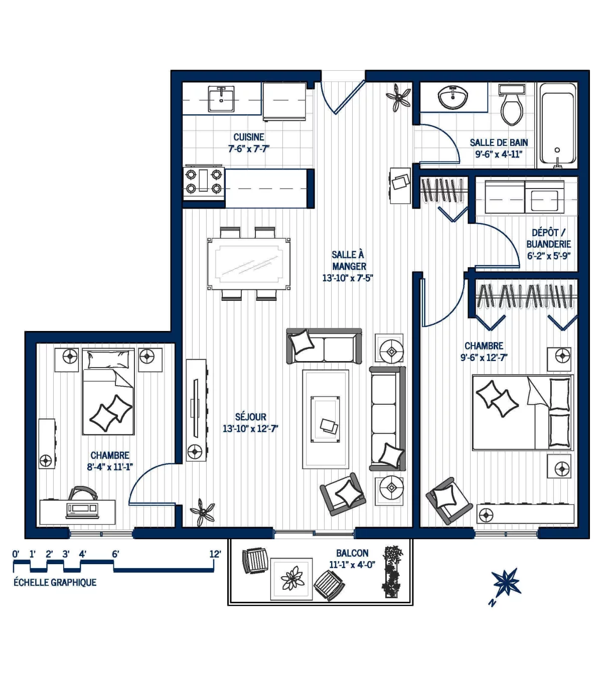 Plan Appartement 302