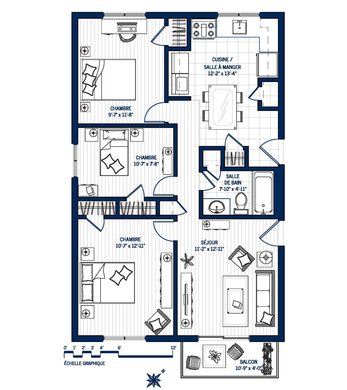 Plan Appartement 401