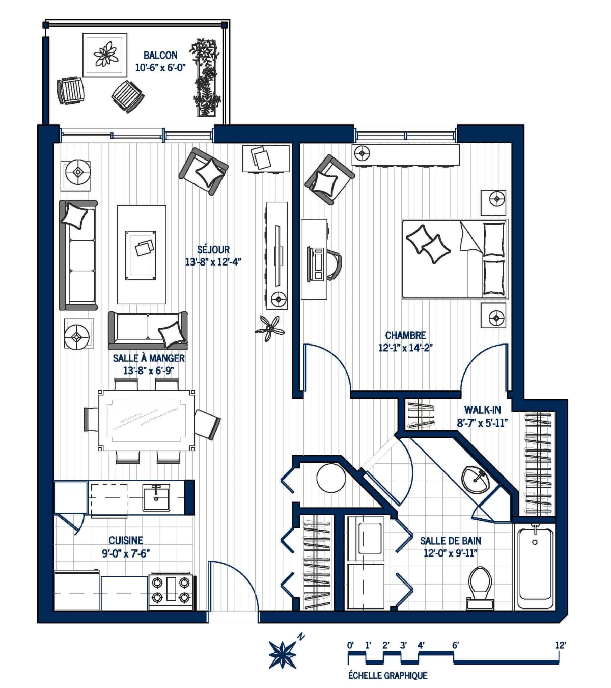 Plan Appartement 408