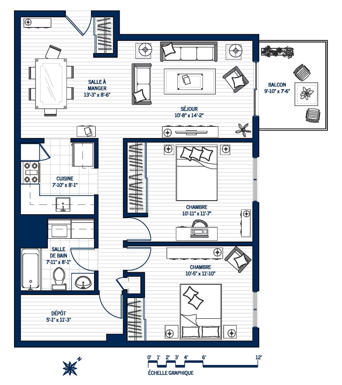 Plan Appartement 109