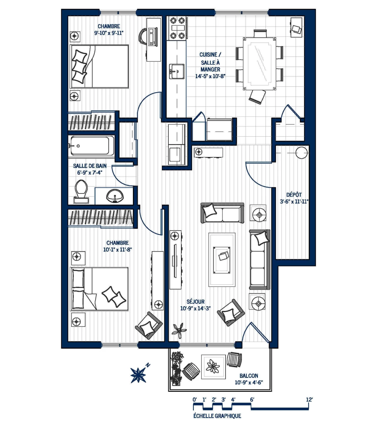 Plan Appartement 10