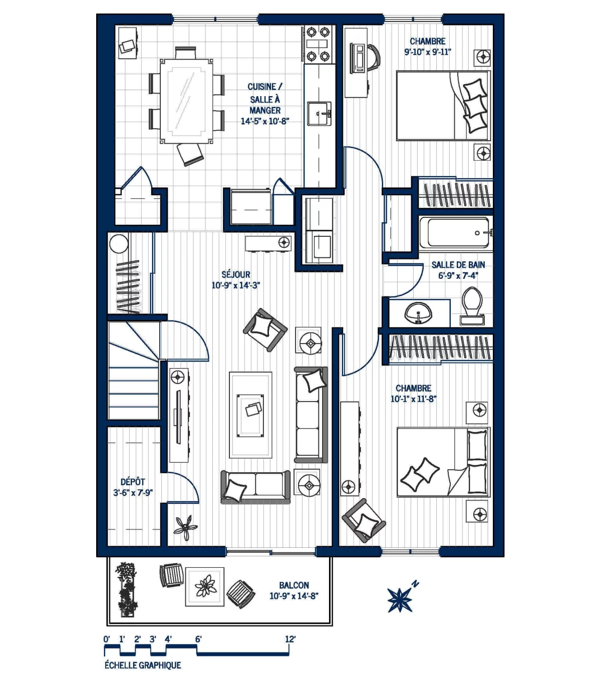 Plan Appartement 18