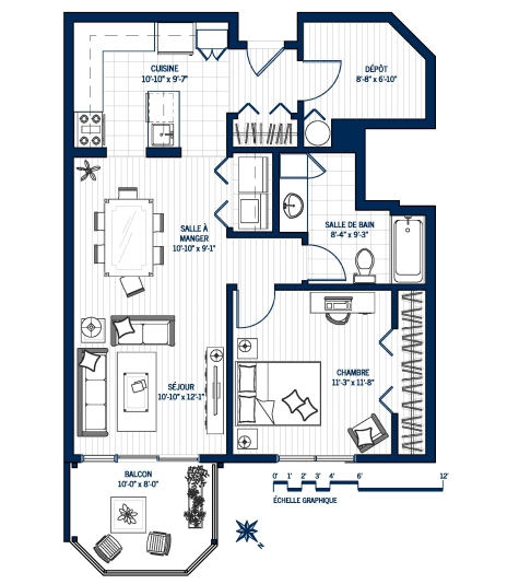 Plan Appartement 101