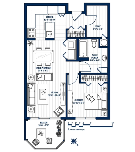 Plan Appartement 115