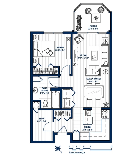 Plan Appartement 309