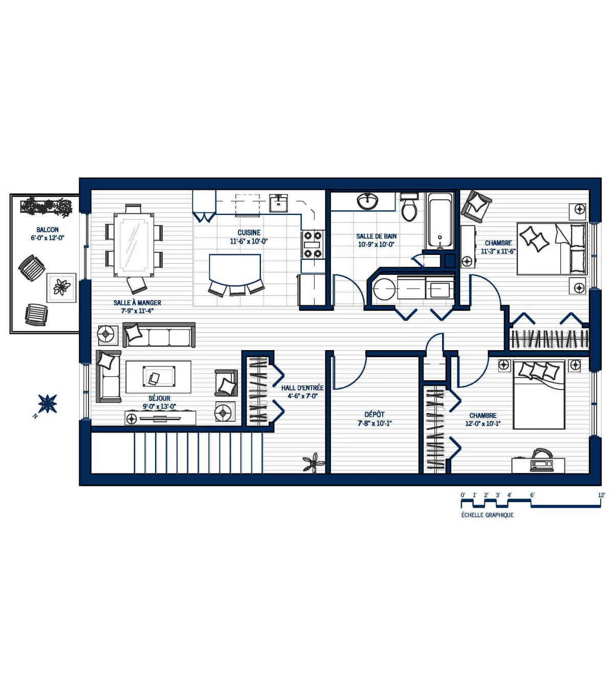 Plan Appartement 312