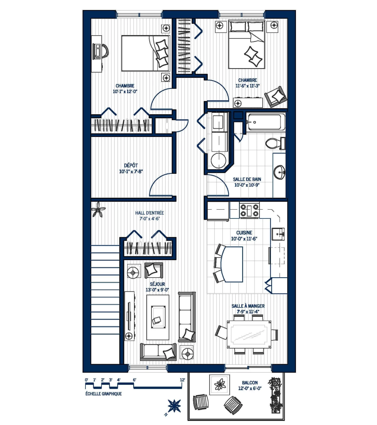 Plan Appartement 305