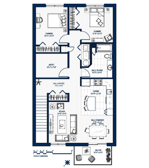 Plan Appartement 309
